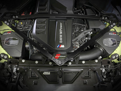 aFe 21-22 BMW M3/M4 (G80/82/83) L6-3.0L (tt) Momentum GT Cold Air Intake System w/ Pro DRY S Filter 50-70083D 50-70083D Photo - Mounted