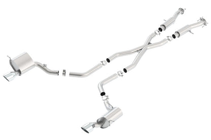 Borla 2015 Jeep Grand Cherokee SRT8 ATAK Dual Round Rolled Exit Catback Exhaust 140633 140633 Photo - Primary