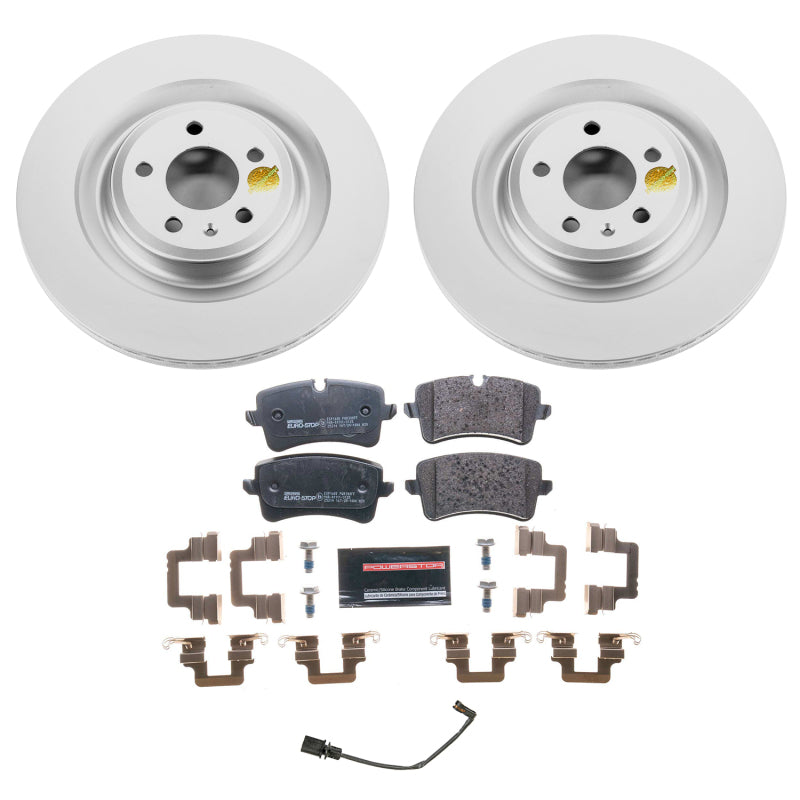 Power Stop 16-18 Audi A7 Quattro Rear Euro-Stop Brake Kit ESK6287 ESK6287 Photo - Primary