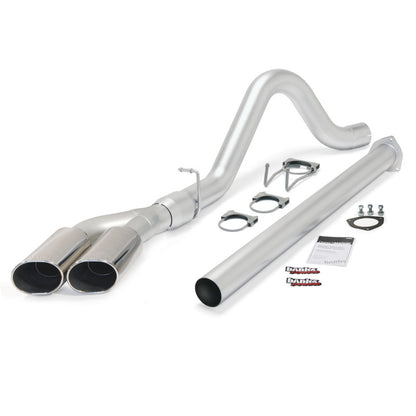 Banks Power 15-16 Ford 6.7L F250-350-450 CCSB/CCLB Monster Exh Sys - Single Dual Exh w/ Chrome Tip 49793 49793 Photo - Primary