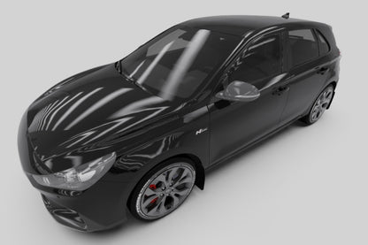 Rally Armor 2019+ Hyundai Elantra N Line UR Black Mud Flap w/ Grey Logo MF59-UR-BLK/GRY MF59-UR-BLK/GRY User 1