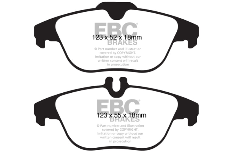 EBC Disc Brake Pad Set UD1341 Photo - Primary
