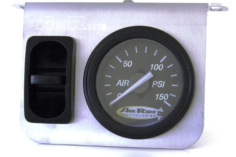 Ridetech Single Analog Control Panel w/ Electrical Pneumatic Switch 31191500 31191500 Photo - Primary