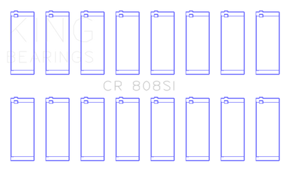 King Engine Bearings King Chevrolet 369-502 GEN IV/V/VI (Size +0.60) Rod Bearing Set CR808SI060 CR808SI060 Photo - Primary