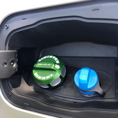 Sinister Diesel 08-16 Ford Powerstroke 6.4/6.7L Fuel Cap- Green SD-FFC08-01-20-GRN SD-FFC08-01-20-GRN User 2