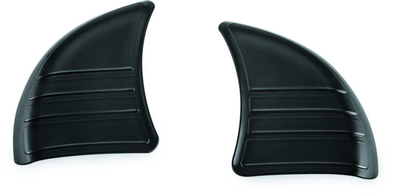 Kuryakyn Tri-Line Inner Fairing Cover Plates Gloss Black 6979 6979 Photo - Primary
