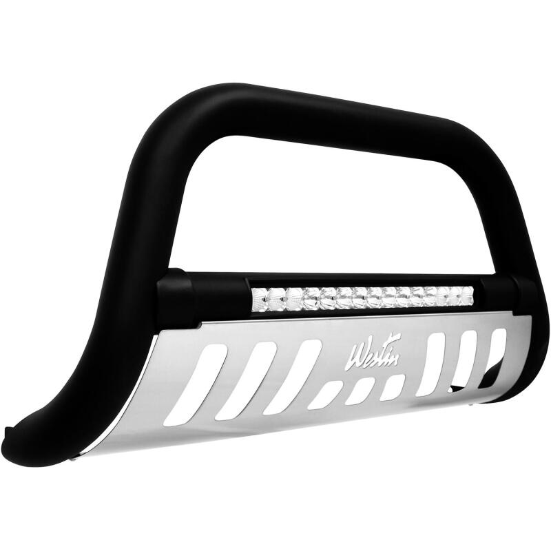 Westin 2009-2018 Dodge/Ram 1500 (Excl. Rebel model) Ultimate LED Bull Bar - Textured Black 32-1965L 32-1965L Photo - Unmounted