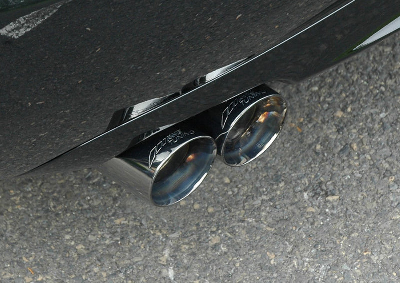 AWE Tuning Audi B7 A4 3.2L Track Edition Quad Tip Exhaust - Diamond Black Tips 3040-43010 3040-43010 Photo - Primary