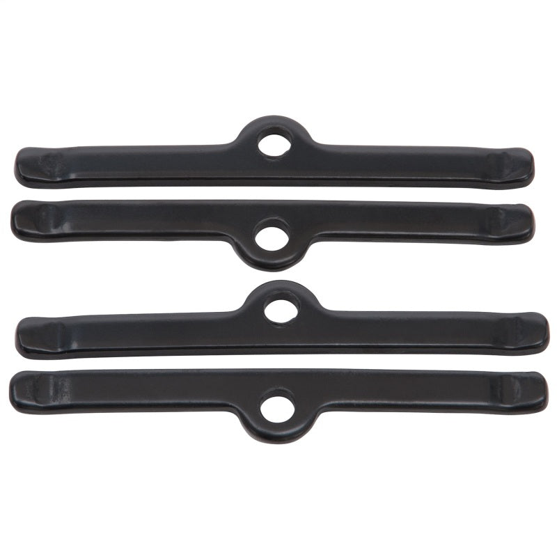 Edelbrock Hold-Down Tab Kits SBC 5" Long Steel Black Set Of 4 VC 44263 Photo - Primary