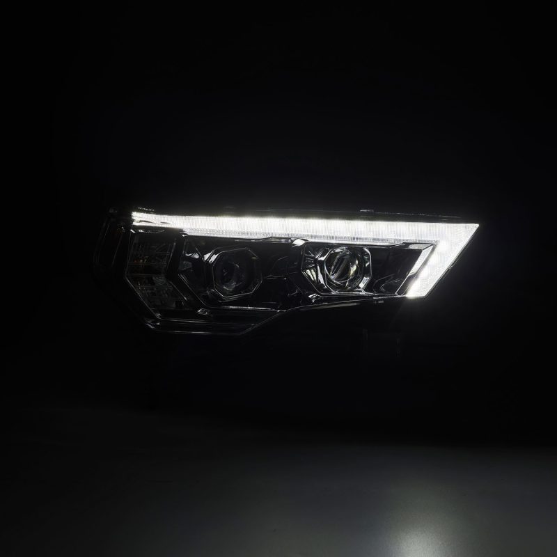 AlphaRex 14-22 Toyota 4Runner LUXX-Series LED Proj Headlights Chrome w/Actv Light & Seq. Sig + DRL 880812 880812 User 2