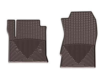 WeatherTech 2018+ Chevrolet Equinox Front Rubber Mats - Cocoa W424CO W424CO Photo - Primary