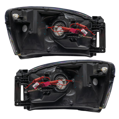 ORACLE Lighting Oracle 07-08 Dodge Ram SMD HL - Black - White 8187-001 8187-001 Photo - Close Up