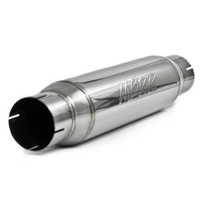MBRP Universal Resonator 3in Inlet /Outlet 16in Body 20in Overall R1013 Photo - Primary