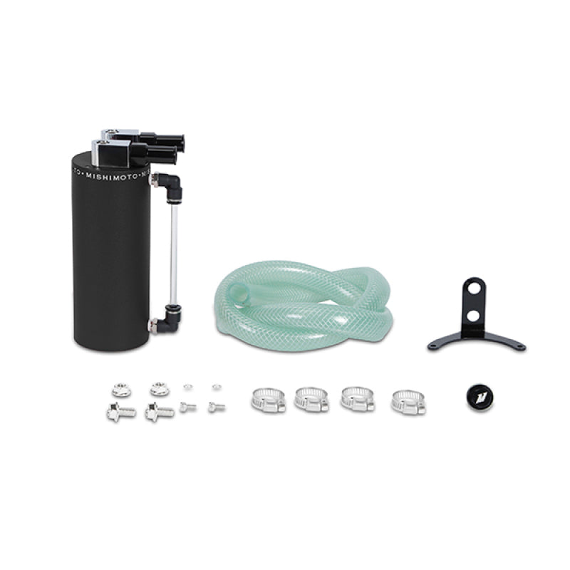Mishimoto Aluminum Oil Catch Can - Wrinkle Black Small MMOCC-SAWBK Photo - Primary