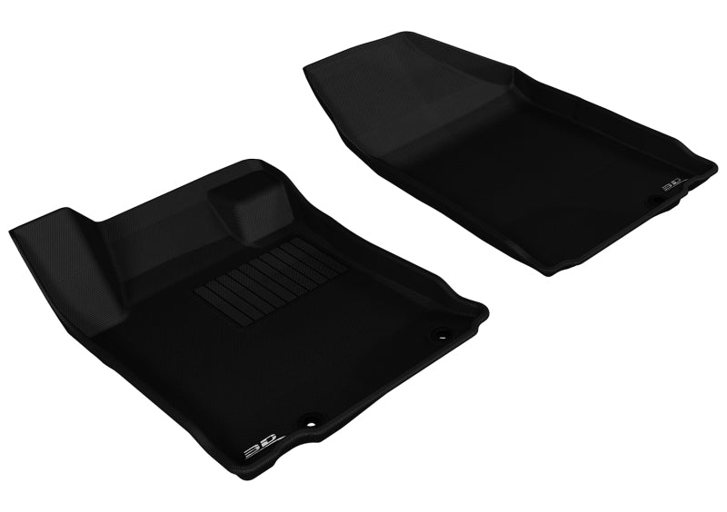 3D MAXpider 2013-2013 Nissan Altima Sedan Kagu 1st Row Floormat - Black L1NS05711509 L1NS05711509 Photo - Primary