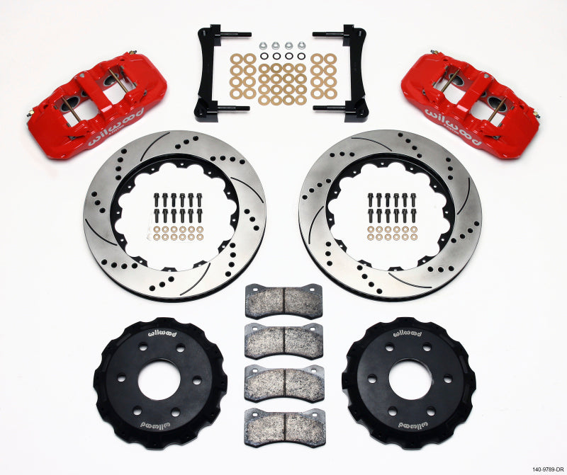 Wilwood AERO6 Front Truck Kit, 1999-2014 GM Truck/SUV 140-9789-DR Photo - Primary