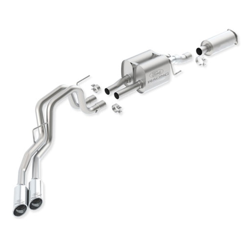 Ford Performance Parts Exhaust Touring Cat-Back 6.2L 145WB F150 Raptor M-5200-F15R145C Photo - Primary