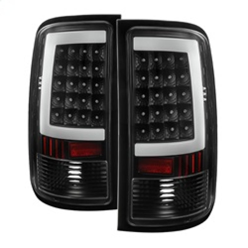 SPYDER Xtune GMC Sierra 07-13 LED Tail Lights Black ALT-ON-GS07-G2-LED-BK 5081551 5081551 Photo - Primary