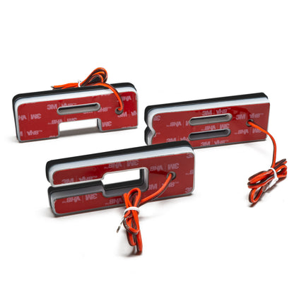 ORACLE Lighting Universal Illuminated LED Letter Badges - Matte Black Surface Finish - A 3141-A-005 3141-A-005 User 2