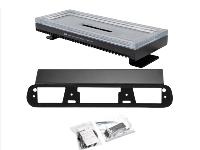 Putco Universal Yellow Jacket 12in x 4.5in Strobe Light Bar - Yellow/White 960112 960112 User 1