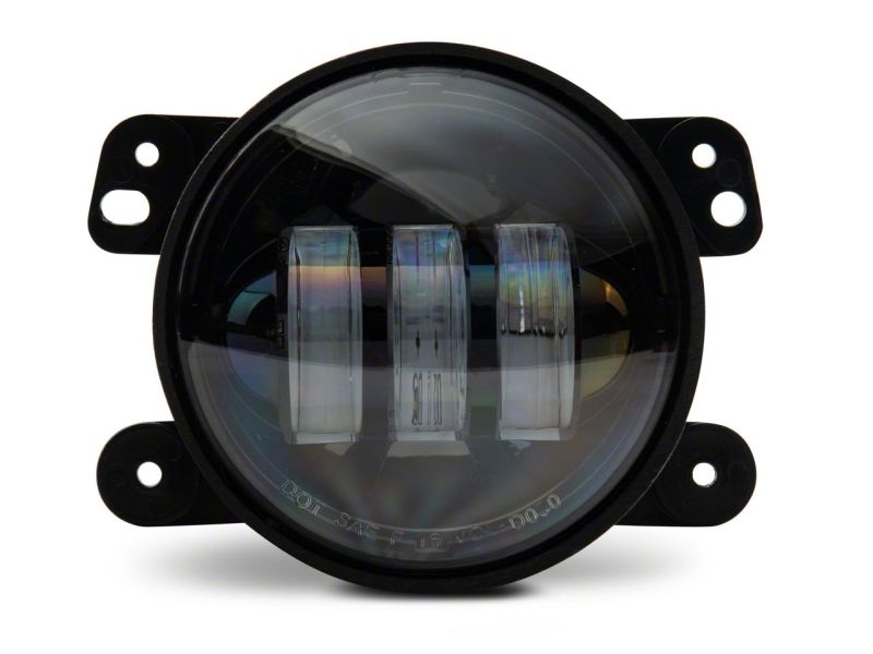 Raxiom 07-23 Jeep Wrangler JK & JL Axial Series Tri-Bar LED Fog Lights- Amber J130810 J130810 Photo - Close Up