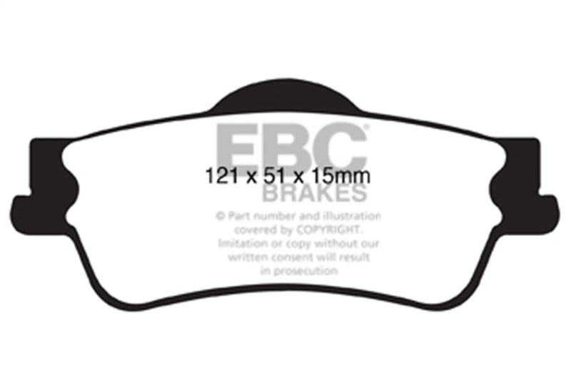 EBC Disc Brake Pad Set DP51834NDX Photo - Primary