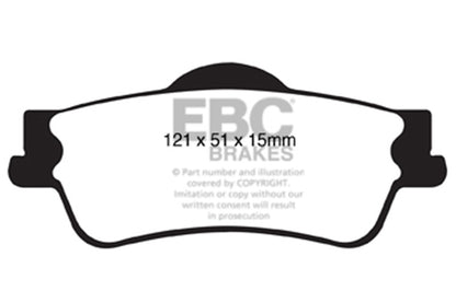 EBC Disc Brake Pad Set DP51834NDX Photo - Primary