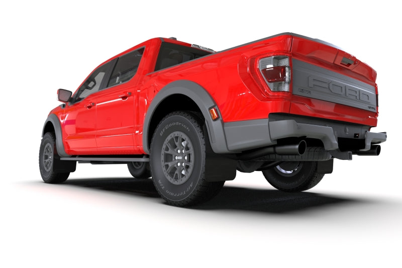 Rally Armor 21-23 Ford F-150 Raptor Black UR Mud Flap w/ Red Logo MF73-UR-BLK-RD MF73-UR-BLK-RD User 1