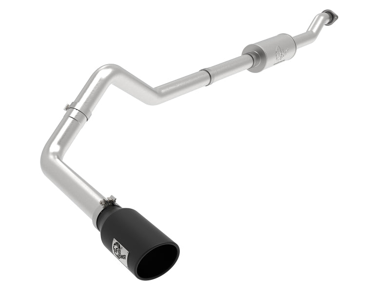 aFe Vulcan Series 3.5in 409 SS Cat-Back Exhaust 13-19 Ford Transit V6 3.5L (TT) w/ Black Tips 49-33112-B 49-33112-B Photo - Primary