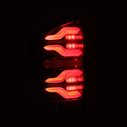 AlphaRex 16-21 Toyota Tacoma LUXX LED Taillights Alpha Blk w/Activ Light/Seq Signal 680080 680080 User 2
