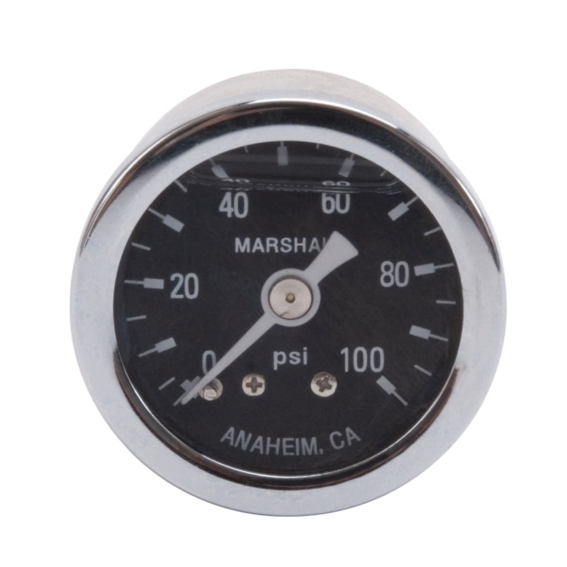 Russell Marshal 0-100 PSI Fuel Pressure Gauge 650340 Photo - Primary