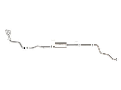 aFe 2024 Toyota Tacoma L4 2.4L Vulcan Series 2.5-3in 304 SS Steel Cat-Back Exhaust w/Polished Tips 49-36074-P 49-36074-P Photo - Unmounted