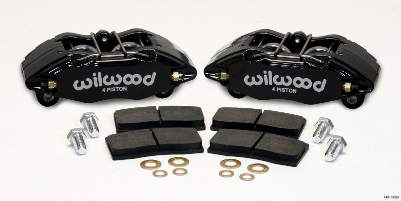 Wilwood DPHA Front Caliper & Pad Kit, Red, Honda / Acura w/ 262mm OE Rotor 140-13029 Photo - Primary
