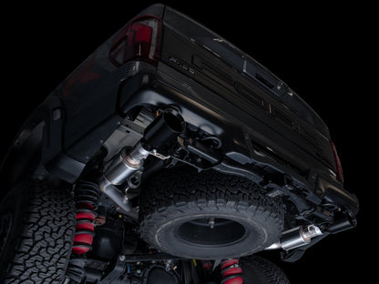 AWE Tuning AWE Gen 3 Raptor R SwitchPath Exhaust - Diamond Black Tips 3025-33852 3025-33852 Photo - Mounted