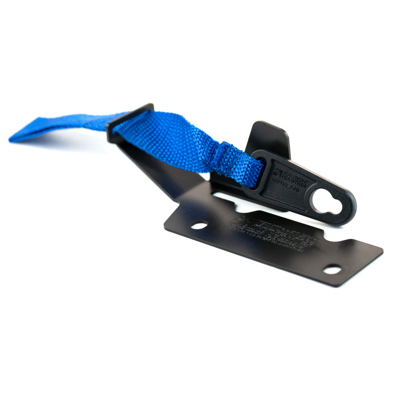 BuiltRight Industries 09-20 Ford F-150/Raptor (09-14 SuperCrew Only) Rear Seat Release - Blue Strap 100114 100114 Photo - Primary
