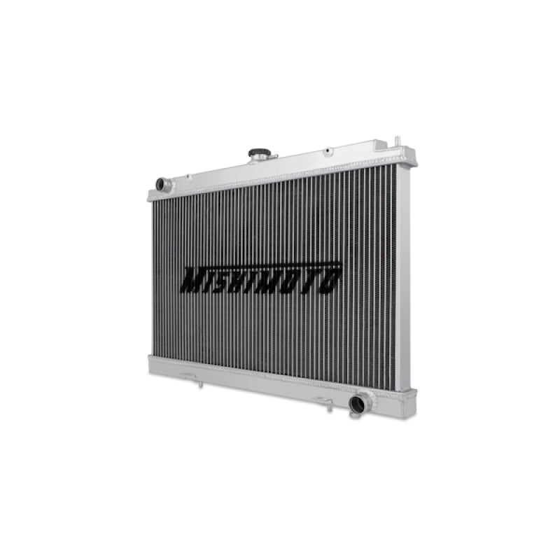 Mishimoto Aluminum Racing Radiator 95-99 Nissan Maxima Manual Transmission MMRAD-MAX-95 Photo - Close Up