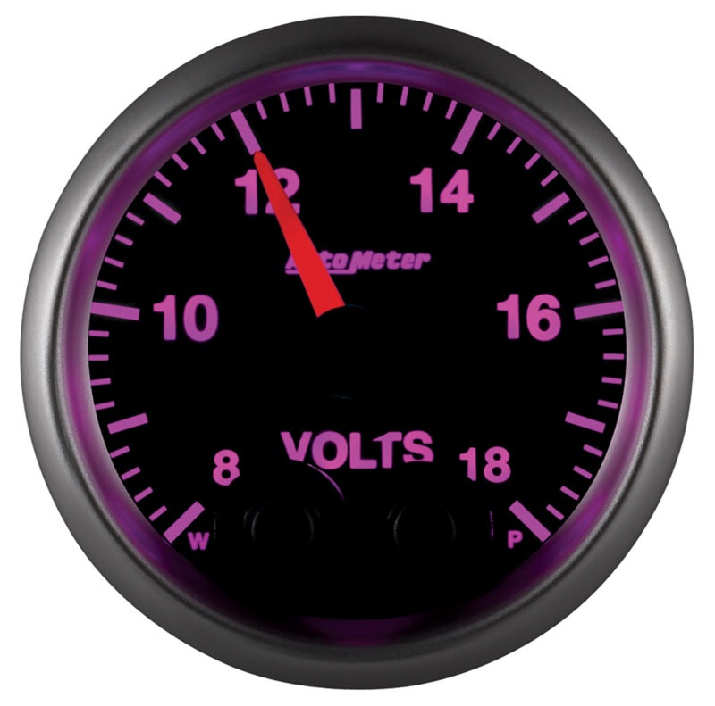 Autometer 2-1/16" Voltmeter, 8-18V, Digital Stepper Motor, Elite 5683 User 5