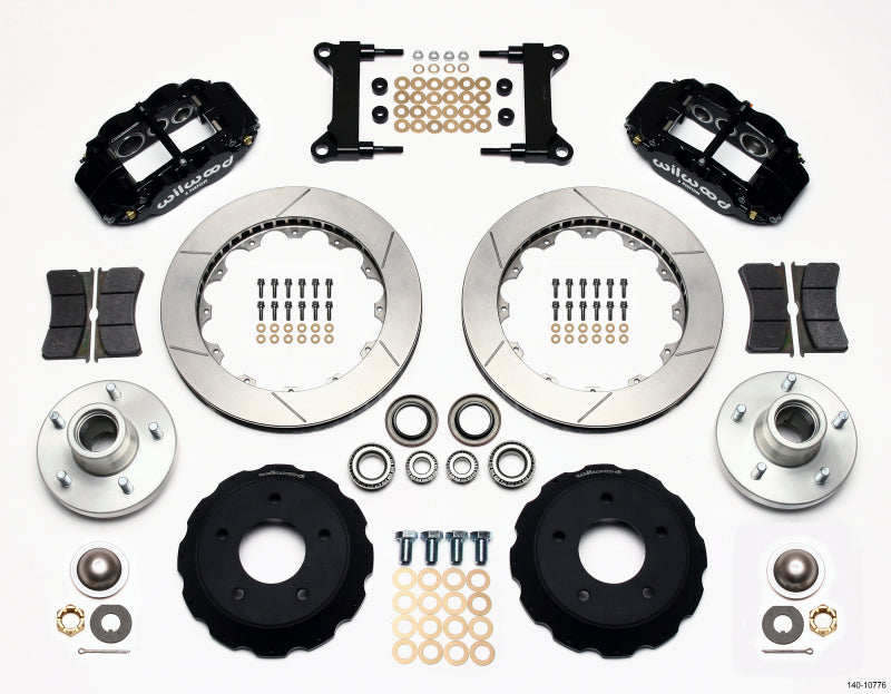 Wilwood Narrow Superlite 6R Front Hub Kit 14.00in Chevy C-10 60-87 CPP Drop Spindle 140-10776 140-10776 Photo - Primary