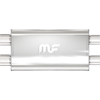 MagnaFlow 5" X 11" Oval Dual/Dual Straight Through Performance Muffler 12569 Photo - Primary