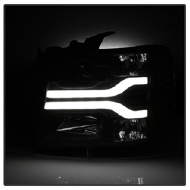 Spyder Chevy Silverado 1500 07-13 Version 3 Projector Headlights - Black PRO-YD-CS07V3-LBDRL-BK 5083609 5083609 Photo - Unmounted