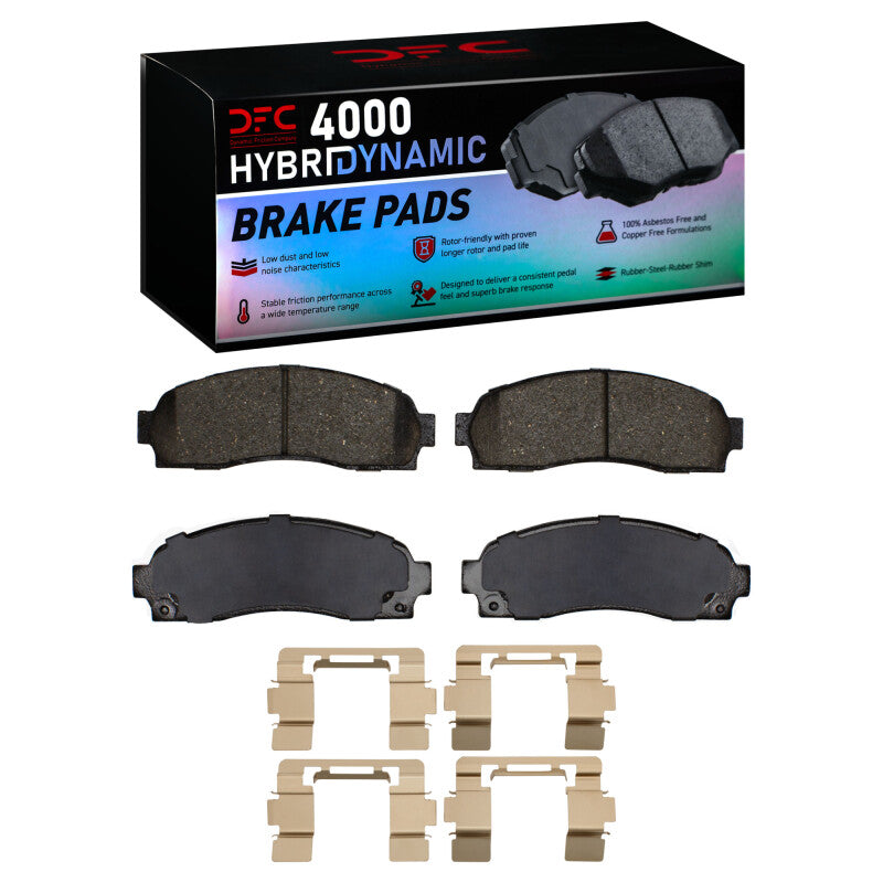 DFC DFC 4000 HybriDynamic Brake Pads Brakes, Rotors & Pads Brake Pads - OE main image