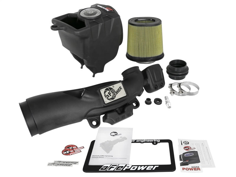 aFe Cold Air Intake System Momentum GT Pro GUARD 7 Jeep Wrangler (JL) 2018 75-76217 Photo - Unmounted