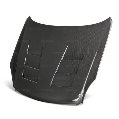 Seibon TS Carbon Fiber Hood Infiniti G35 2Dr (V35) 2003-2007 HD0305INFG352D-TS Photo - Primary