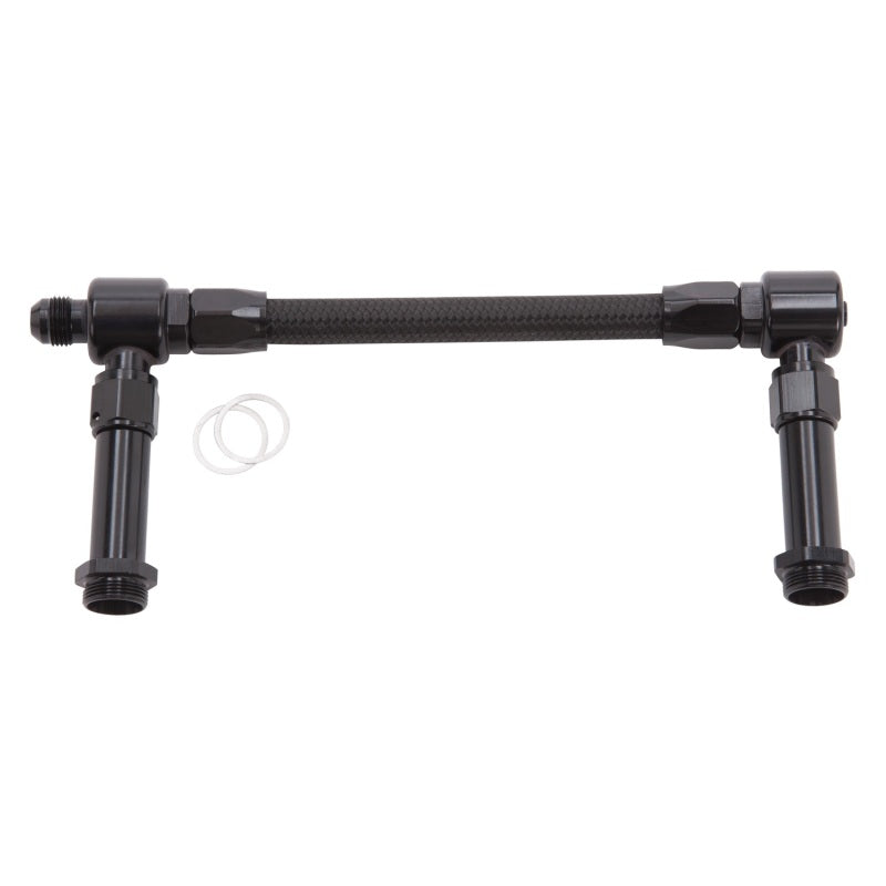 Russell Carb Fuel Hose Kit -8 Dual Inlet Holley 4150 Series Proclassic II 641155 Photo - Primary
