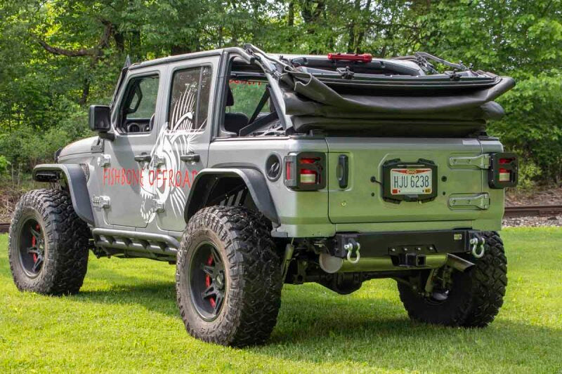 Fishbone Offroad For 2018+ Jeep Wrangler JL Rear Bumper Delete FB22179 FB22179 Photo - lifestyle view