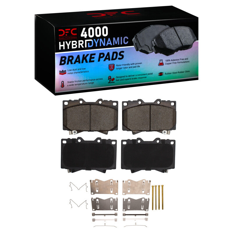 DFC DFC 4000 HybriDynamic Brake Pads Brakes, Rotors & Pads Brake Pads - OE main image