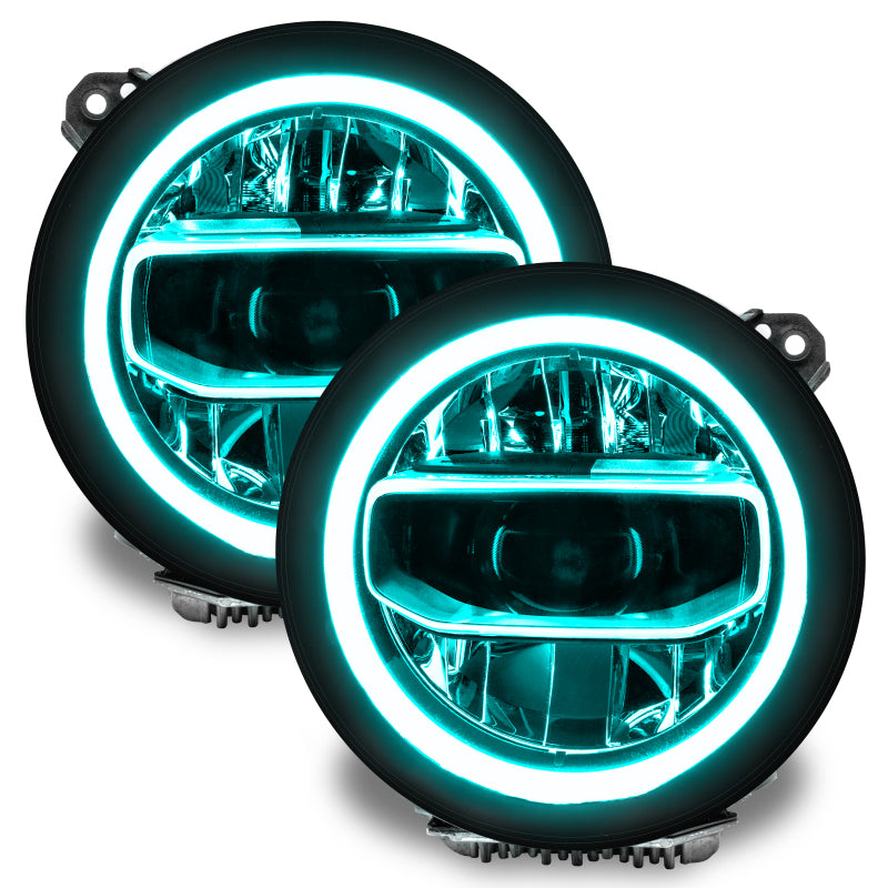 ORACLE Lighting Oracle Jeep Wrangler JL/Gladiator JT RGB+W Headlight DRL Upgrade Kit - ColorSHIFT w/o Controller 1346-334 1346-334 User 5