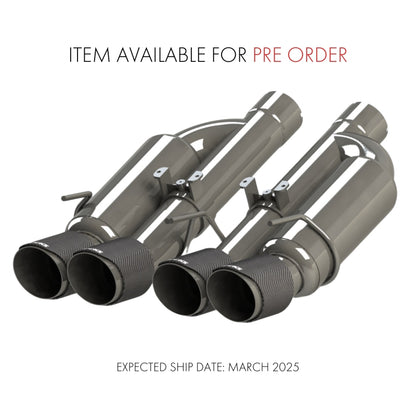 Kooks Headers Kooks 09-13 Chevrolet Corvette Z06/ZR1 3in. Valved Axle-Back Exhaust w/ SS Tips 21606750 21606750 Photo - Primary