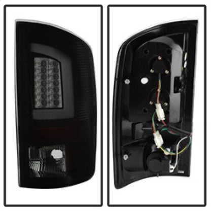 Spyder 02-06 Dodge Ram 1500 V3 Light Bar LED Tail Light - Blk Smoke (ALT-YD-DRAM02V3-LBLED-BSM) 5084125 5084125 Photo - Unmounted