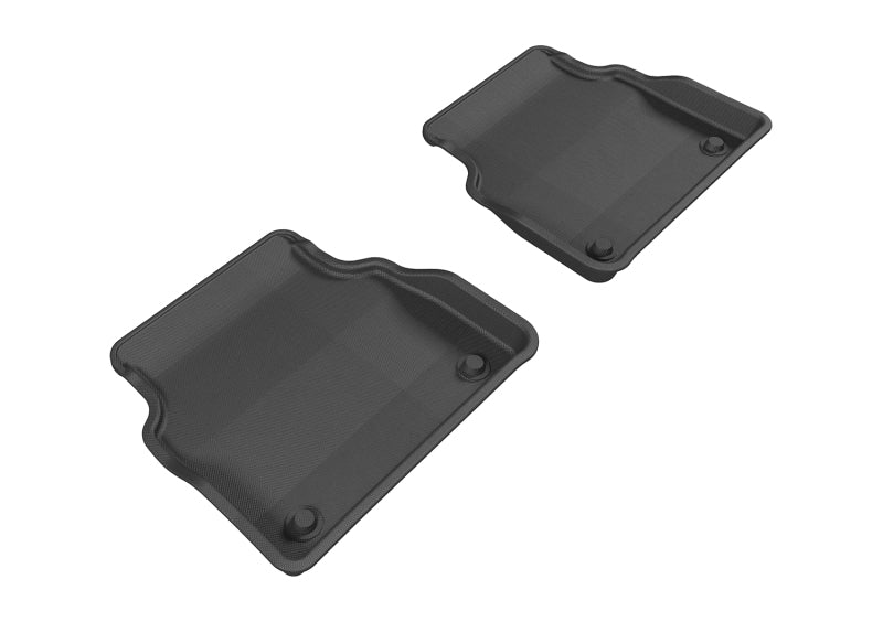 3D MAXpider 2011-2017 Audi A8 Kagu 2nd Row Floormats - Black L1AD03121509 L1AD03121509 Photo - Primary